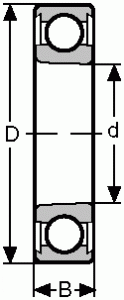 6310-K 2RS diagram one