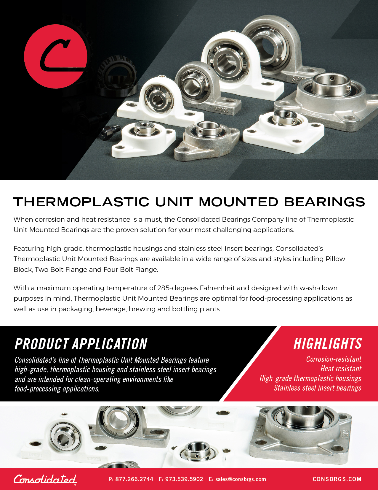 Thermoplastic Unit Mounted Bearings thumbnail